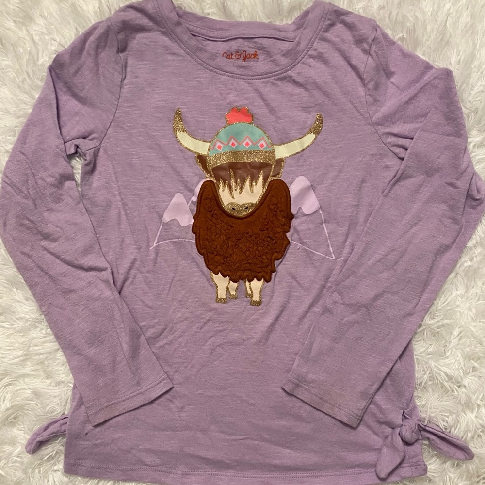 COPY - 🌸3/$10🌸 Cat & Jack fuzzy yak shirt